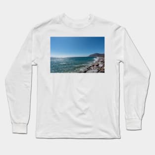 Scenic Point Mugu vista on a clear sunny day, California Long Sleeve T-Shirt